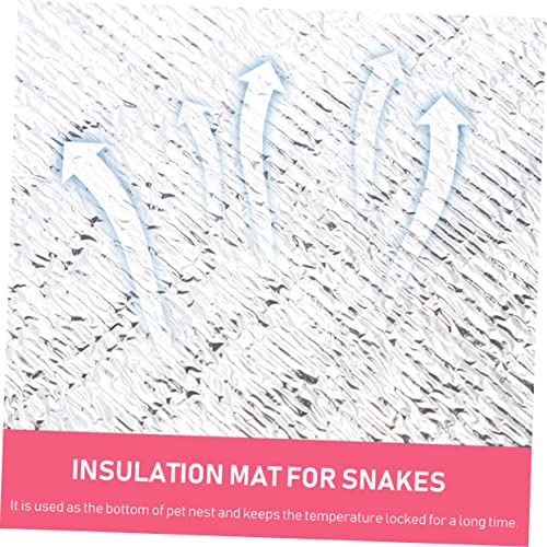 Tapetes térmicos reflectivos para reptiles 4 piezas miniatura 6