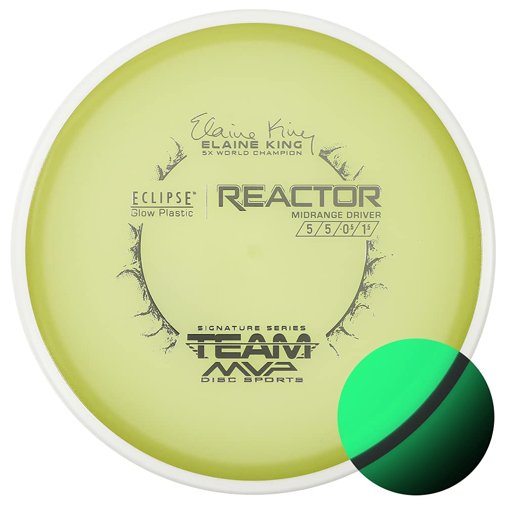 MVP Disc Sports Eclipse Glow 2.0 Reactor Disc Golf Midrange 175-180g