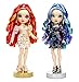 Rainbow High Special Edition Twin (2-Pack) Laurel & Holly De'Vious Fashion Dolls, Multicolor Designer Metallic Outfits, Gift for Kids and Collectors, Toys for Kids Ages 6 7 8+ to 12 Years Old