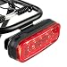 BikeSpark Auto-détection feu arrière pour g4 Cargo Carrier - 50lm LED Super Bright Bike feu arrière avec réflecteur à Grande Surface - AAA Batterie Eau resistanceipx4-50 / 80mm Quick Mount