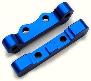 for Losi Mini-T 2.0 Mini-B LOS214009 Aluminum Blue Rear Arm Mount Tie Bar Mount