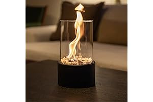 Tabletop Fire Pit - Indoor/Outdoor Portable and Smokeless Fireplace