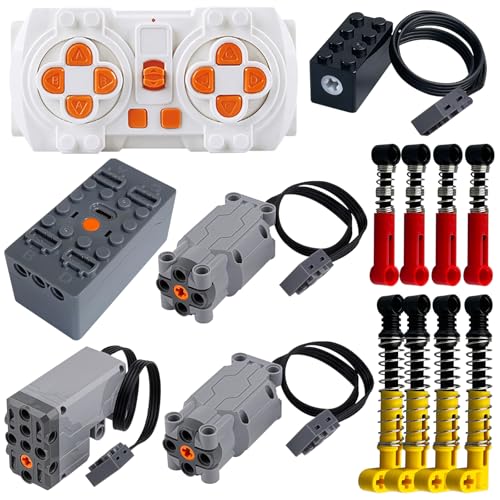 14-In-1 Power Function Motor Kit, Compatible With Technic Brick Motors,