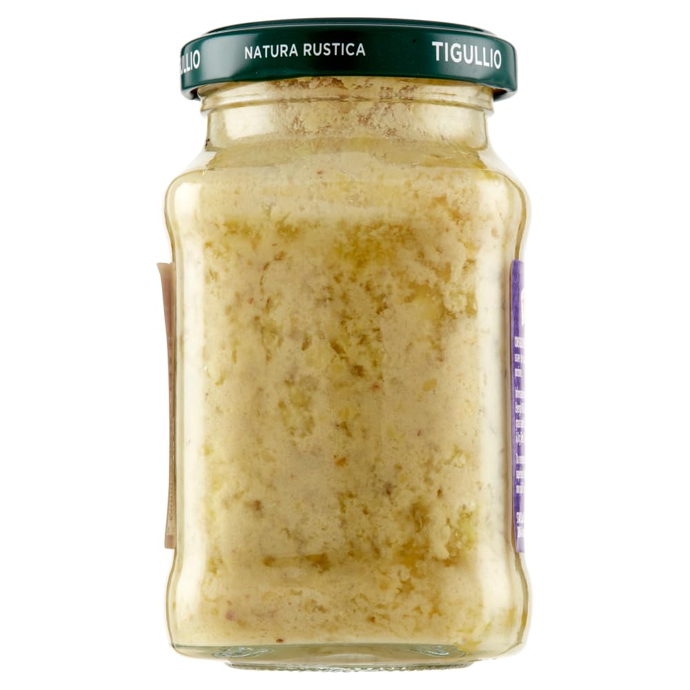 Star Tigullio Pesto Carciofi e noci Sauce artichauts et noix, sans gluten, 3 x 185 g + Italian Gourmet Polpa 400 g