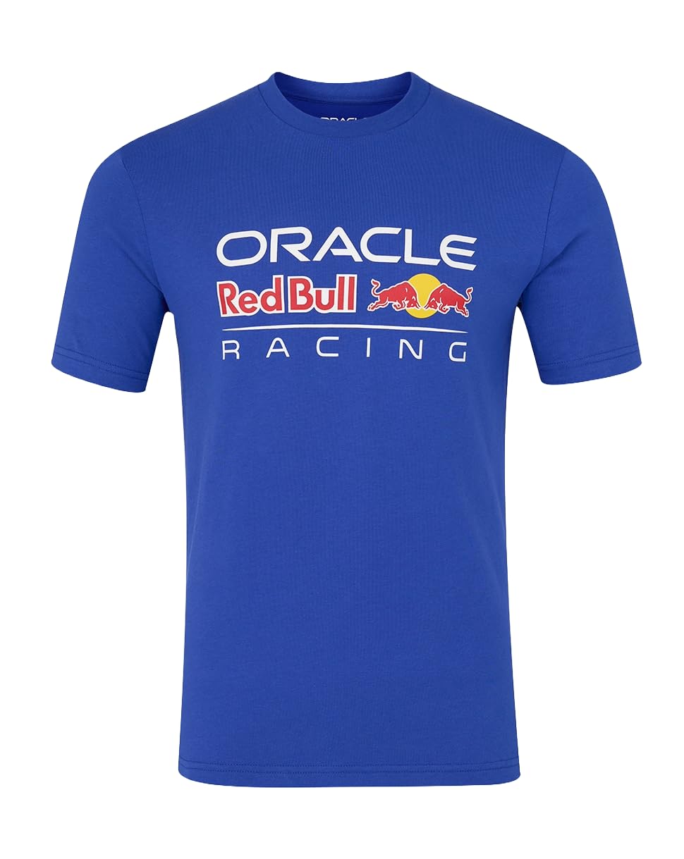 Red Bull Racing F1 Team, Official Castore 2026 Merchandise, RBR Team Logo Graphic, Racing Blue (UK, Alpha, M, Regular, Regular)