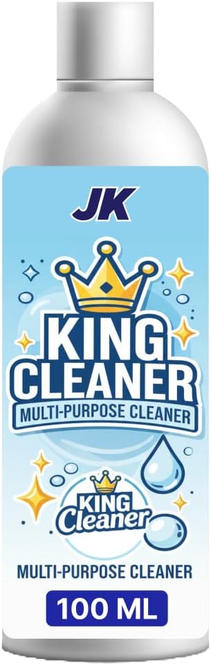 Fortix Enterprise JK King Cleaner Multi-Purpose Cleaning Liquid – All-Surface Cleaner for Kitchen, Floor, Tiles, | Tough Stain, Oil & Rust Remover | 100 ML