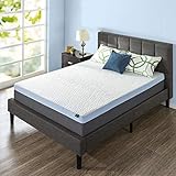 ZINUS 13 Inch Green Tea Pressure Relief Gel Memory Foam Mattress/Cooling Mattress/Zoned Airflow Design/Bed-in-a-Box, Queen