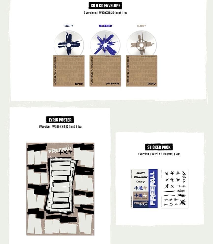 Miniatura 4 de TXT The Name Chapter FREEFALL 3er álbum Random Ver