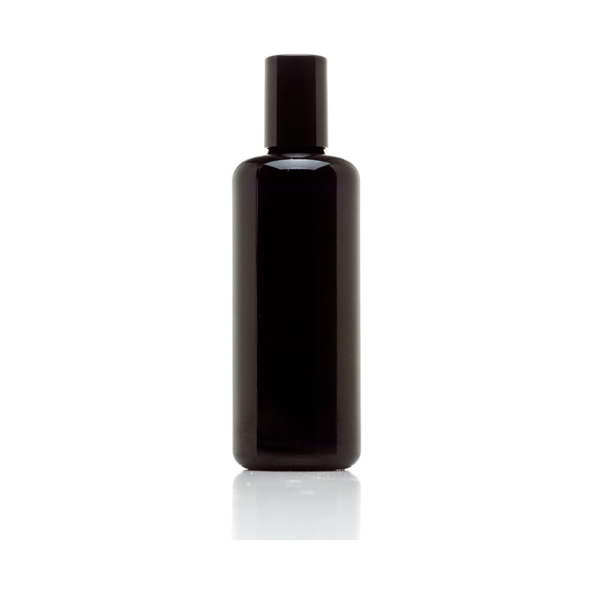 Infinity Jars Black Ultraviolet Glass Bottle 100 Ml (3.4 fl oz) w/Steel Ball Roll on Tip Screw top Bottle for Essential oil, Perfume Sample Bottles
