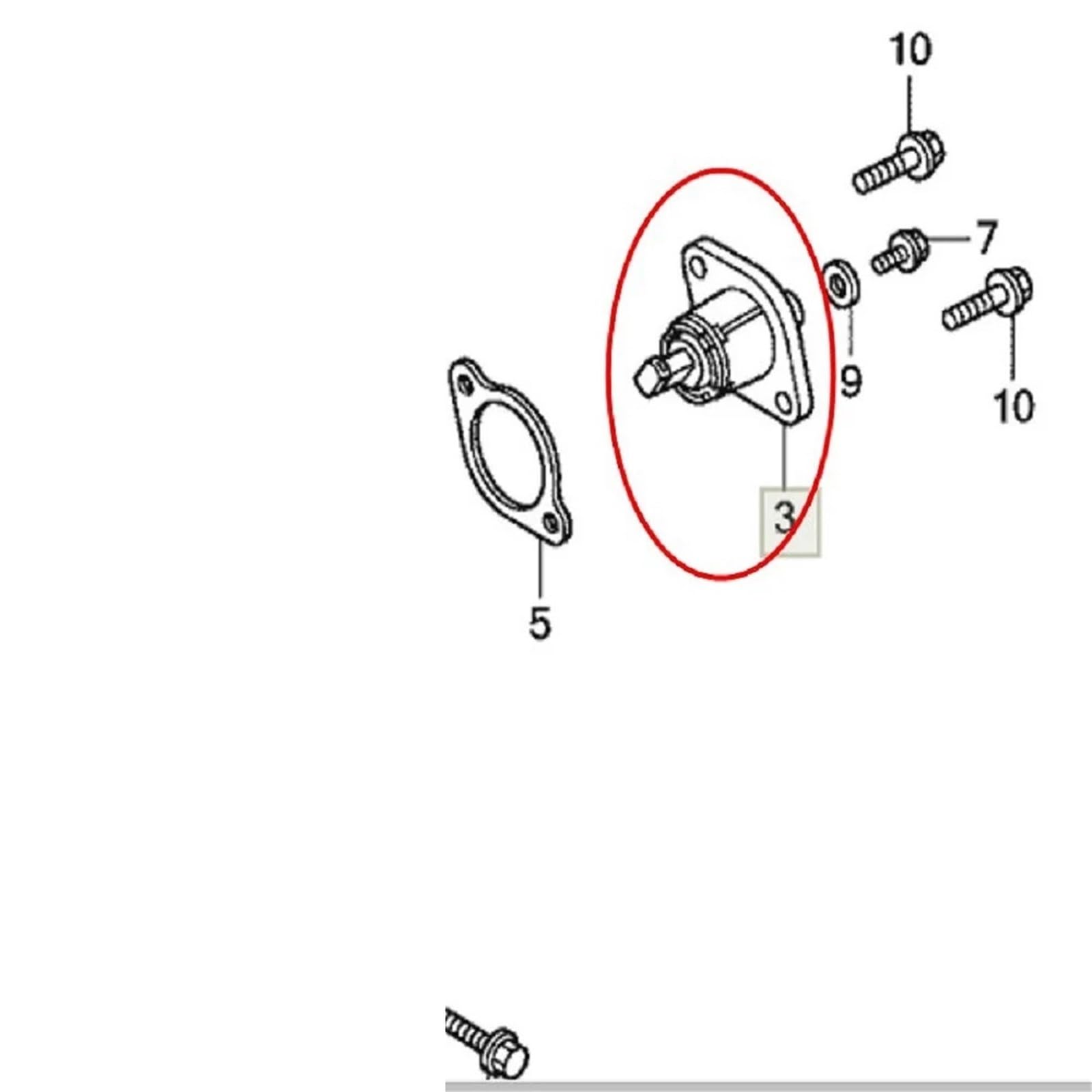 Rouleau de Chaîne Tendeur Tendeur de chaîne de came de synchronisation manuel, Convient pour CRF250L 250M CRF300L CRF150F CRF230F 230L 230M CRF250F CRF150R 150RB(E)