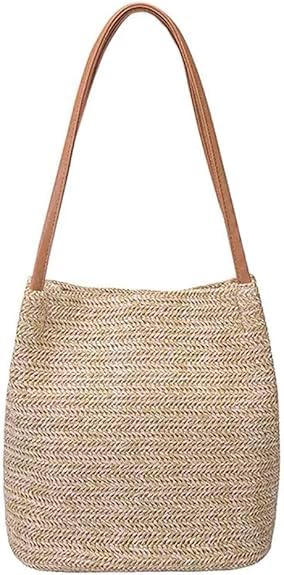 Tavaleu Beach Bags for Women, Totes Shoulder Handbag Bag, Summer Fashion Buckets Beach Bag
