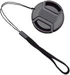 ULBTER 5 Pack Elastic Lens Cap Keeper Lens Cover Leash Prevent Lens Cap Lost Compatible with Canon/Nikon/Sony/Fujifilm/Olympus/Panasonic DSLR SLR Camera and More