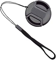 Vista 4 de Paquete de 5 tapones elásticos para lentes que evitan que se pierda la tapa del objetivo, compatible con cámaras réflex digitales