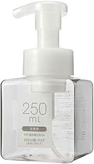 カインズ(CAINZ) PET 詰替ボトル 泡ポンプタイプ 250ml クリア 泡専用 日本製 ボトル 容器 ハンドソープ 詰め替え つめかえ