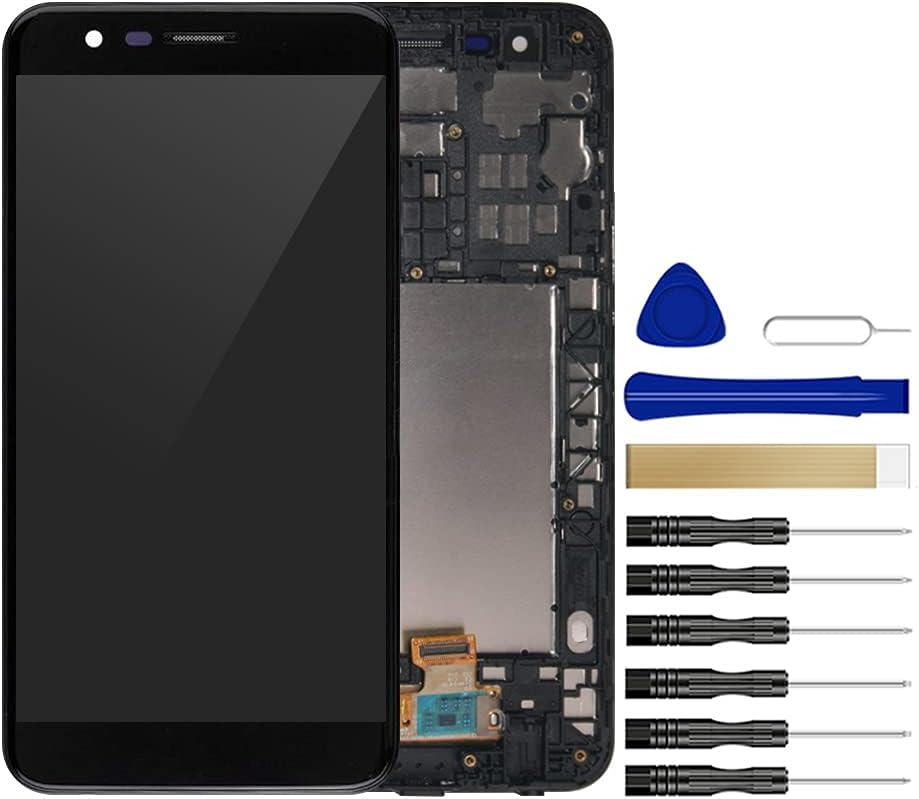 for MetroPCS LG K30 LM-X410MK LCD Screen Display Assembly Touch Screen Digitizer Panel Glass Replacement Tool (with Frame)