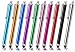 Stylus, iCrews 10-Pcs Ultra-sensitive, Scratch and Fingerprint Resistant Pen for Touch Screen Devices Styluses, Apple iPad Air /Pro /iPad Mini,Samsung Galaxy Tab, iPhone 7 6 Plus, iPod, Android