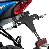 E-geprüfte LED-Kennzeichenbeleuchtung, E-geprüfter Rückstrahler und T-Träger