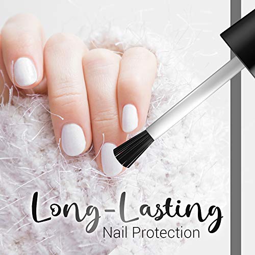 ZEVA Nail Bright – One-Step Salon Grade French Manicure Fingernail & Toenail Polisher & Whitener – Quick Dry White & Pink Polish & Brightener For Nails - Thumbnail 2
