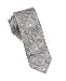 100% Woven Silk Charcoal Paisley Tie
