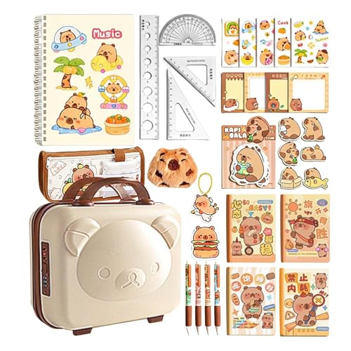 Juego De Papelería Para Mujer,Kit de Notas Adhesivas y Bolígrafos con | Suministros de Papelería | Para Estudiantes De Primaria Secundaria Y Hogar