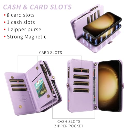 Coque Samsung Galaxy S23 Plus Antichoc Asuwish Violet Robuste
