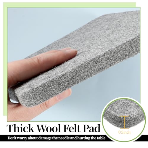 Image of Needle Felting Pad, Grey Sponge Pad, 8x10 in Needle Felting Mat for Any Wool Felting Supplies