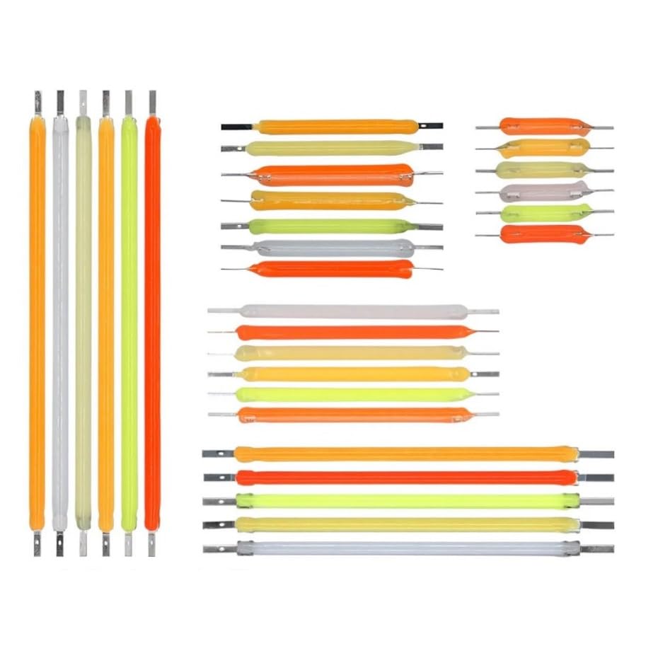 Flexible Filament Led Cob Led Filament Edison Bulb Lighting Fittings 19Mm 26Mm 53Mm 68Mm Dc 3V Incandescent Diode Lighting Fittings 10 Pieces,Pink,26Mm -10Pcs