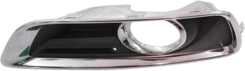 For Chevy Malibu Fog Light Cover 2013 2014 2015 Driver and Passenger Side Pair/Set | Bezel | w/Fog Light Cover Hole | DOT/SAE Compliance | GM1038136 + GM1039136 | 20768823 + 20768846