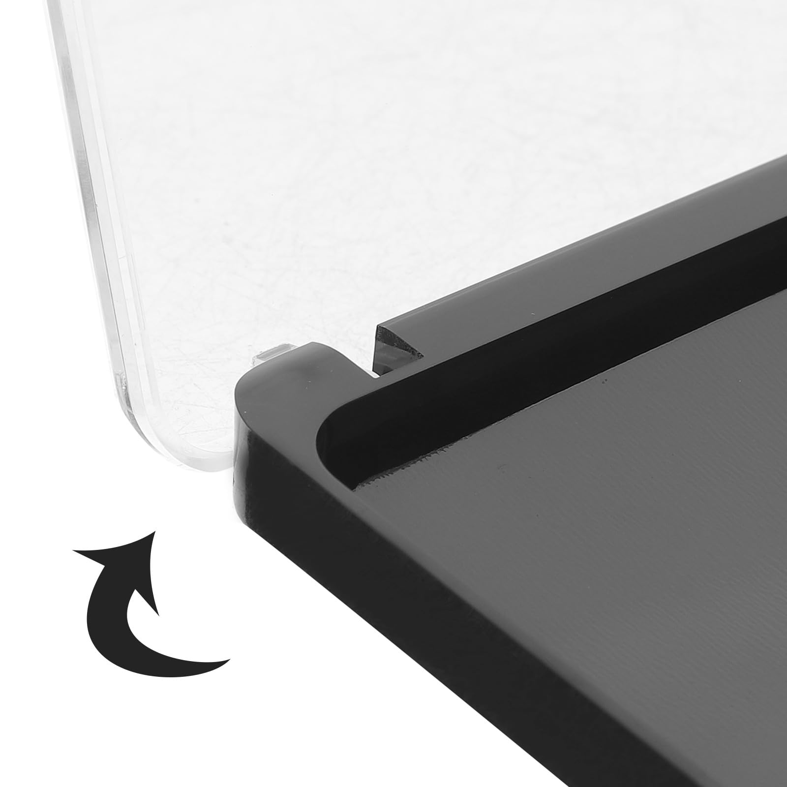 Hohopeti Palette di Ombretti Magnetiche Vuote 3 Pezzi, Vassoio Porta Cosmetici in Plastica Chiusura Magnetica, Contenitore Trucco Compatto per Organizzazione Professionale