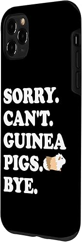 Miniatura 5 de iPhone 12 mini sorry cant guinea pigs bye pets Case