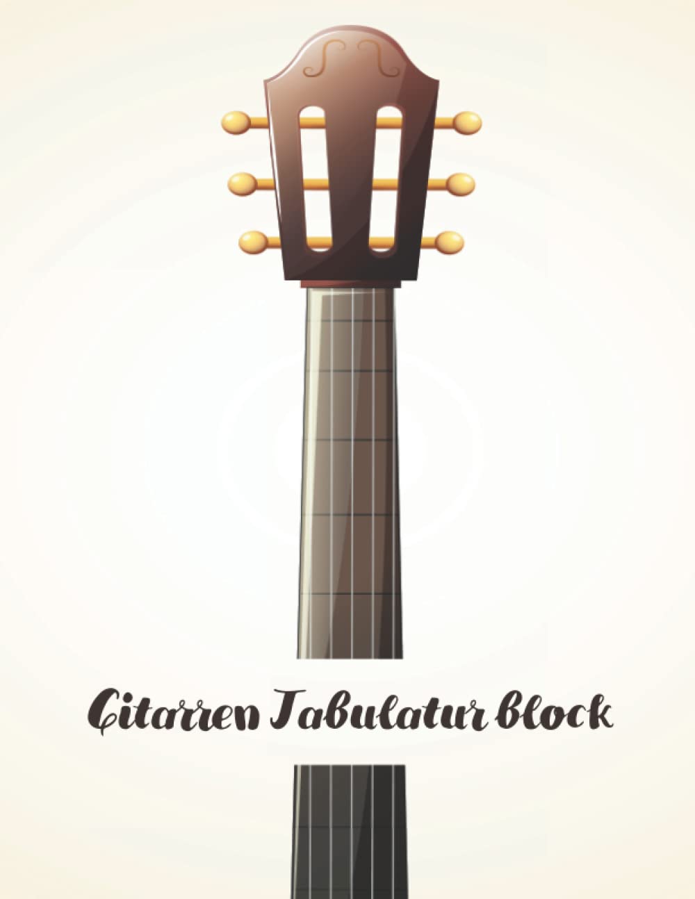 Carnet de tablatures guitare avec partitions vierges pour élèves et profs