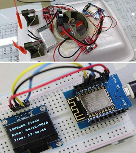 Aokin for ESP8266 ESP-12F D1 Mini NodeMcu Lua 4MByte WLAN WiFi Internet Development Board for Arduino, Compatible with WeMos D1 Mini, 5 Pcs
