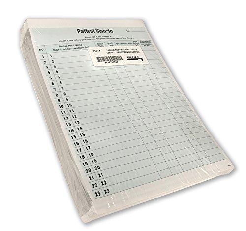 Image of TAB14532 - Patient Sign-In Label Forms