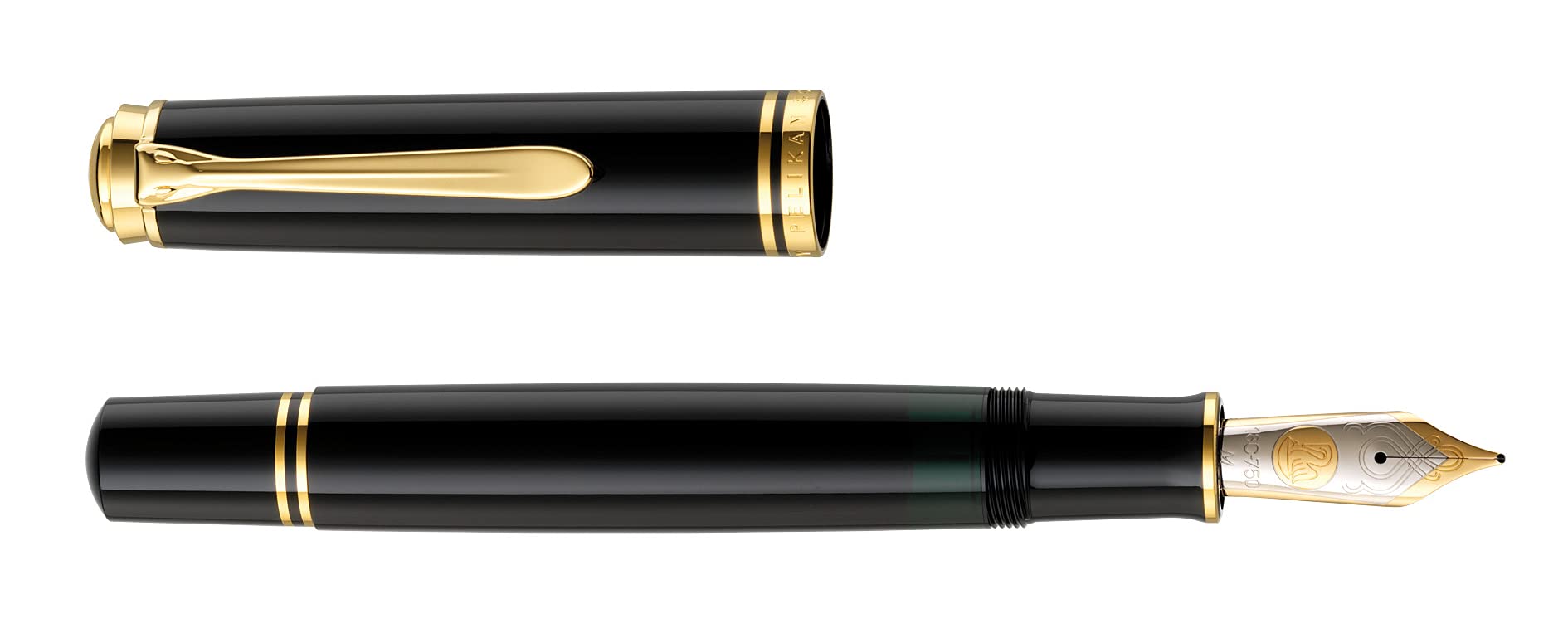 Pelikan Souverän M 800 Kolbenfüllhalter – Edler Füller Mit 18-Karat-Goldfeder