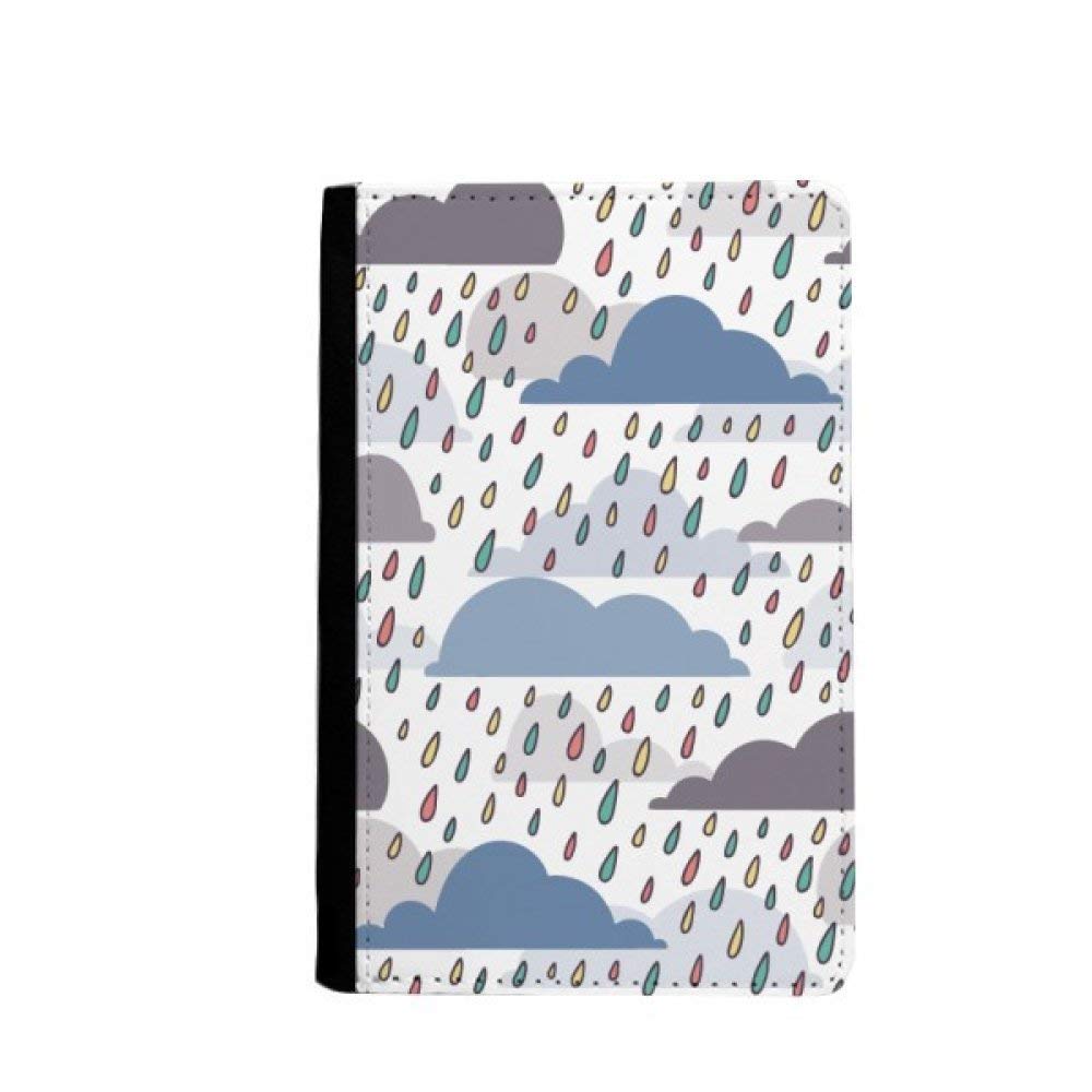 Portefeuille de voyage Wolke grand format gouttes d'eau avec compartiments