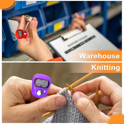 Image of Digital Jaap Counter Finger Ring | Mini Electronic Tally Counter for Mantra Chanting, Meditation & Prayer | Portable LCD Counting Machine for Temple, Yoga & Cricket Umpire