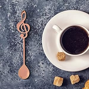 ACOGEDO Musiklöffel Roségold