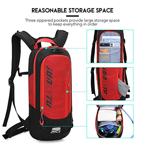 Pacote de ciclismo, Andoer Mochila para ciclismo mochila leve respirável para andar de bicicleta par