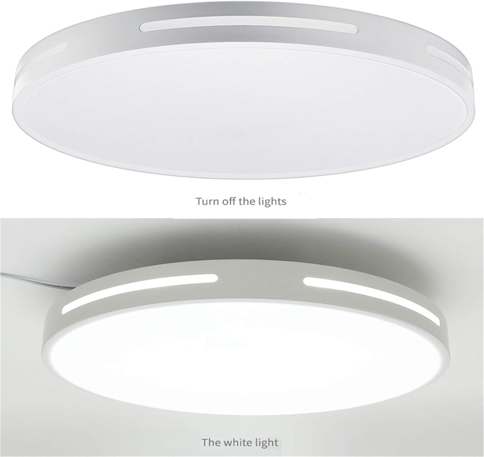 40 Cm Plafoniere Lampada Da Soffitto 48W Moderne Lampade Da Soffitto WiFi Compatibili Con Amazon Alexa Google Home Cambio Colore RGB Per Cucina E Camera Da Letto