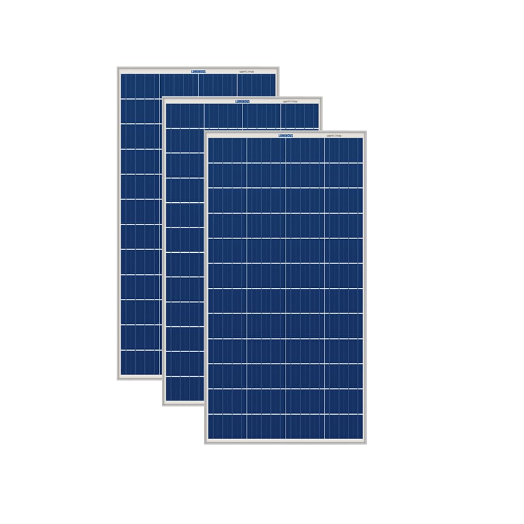 Luminous 170W/12V Polycrystalline Solar Panel Pack of 3-image-14