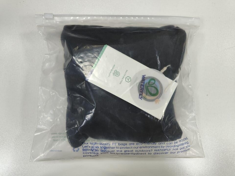 Miniatura 10 de WATERFLY Mochila de senderismo plegable y ligera mochila de senderismo plegable de 15 L para hombres y mujeres, mochila delgada ultraligera para