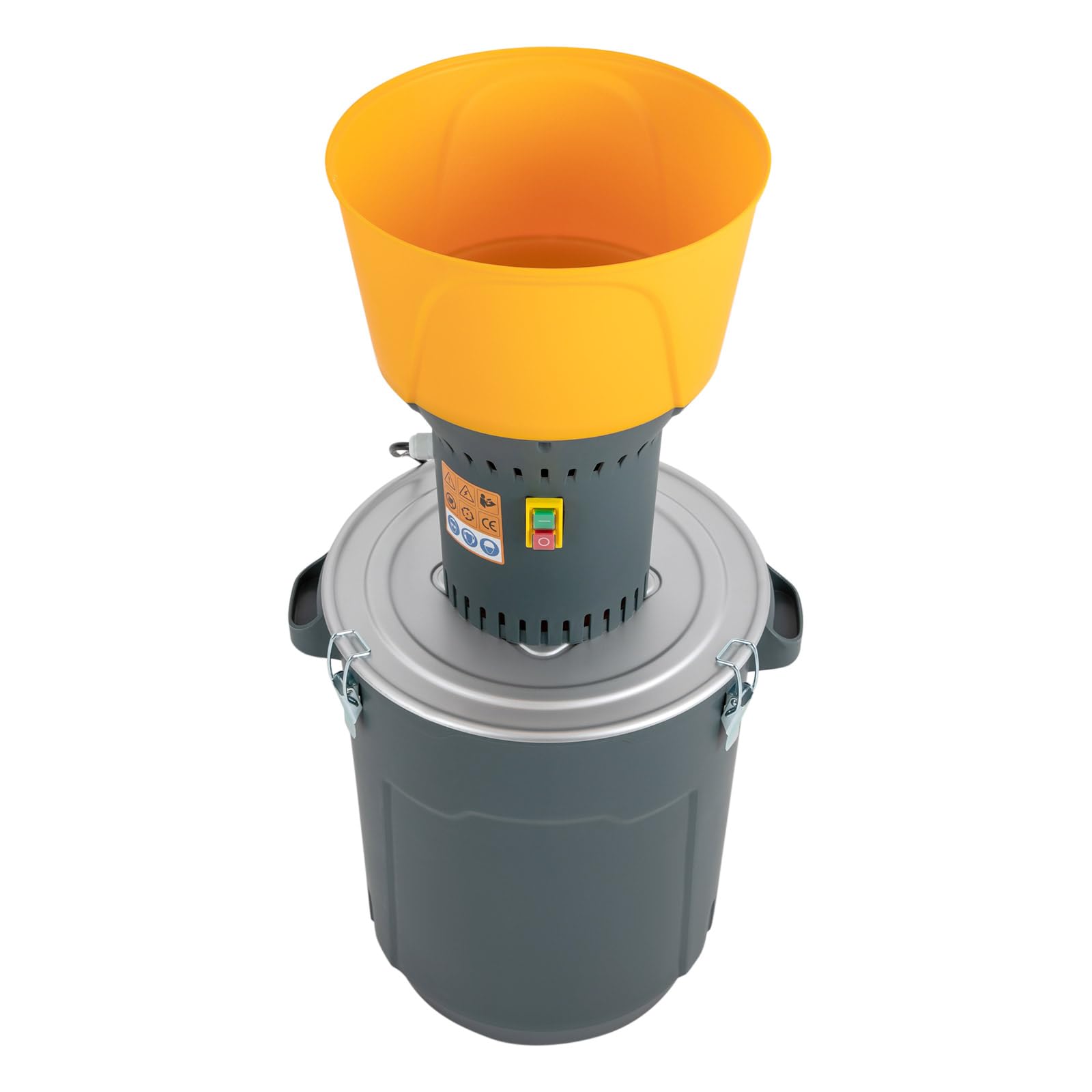 Moulin à céréales électrique, 1000 W, broyeur pour grains, récipient de 50 l, 5 tamis de broyage (2 mm à 8 mm) pour maïs, blé et épices - Puissant, sûr et facile à utiliser