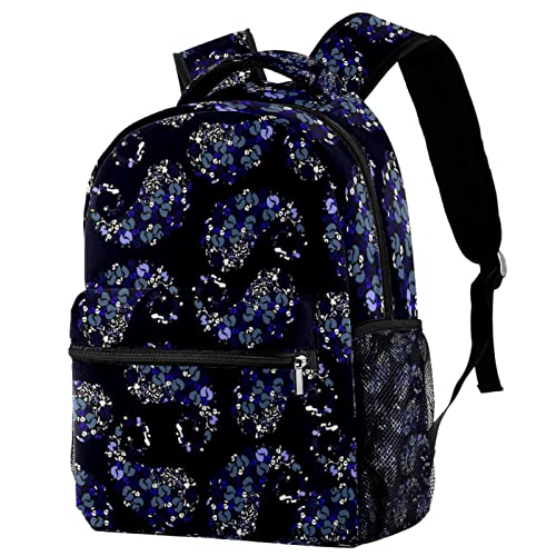 Sac d'école pour ordinateur portable motif géométrique - Sac à dos de voyage mixte léger