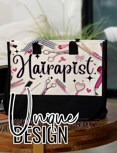 Bolso Tote de Lona con Cierre y Correa para Mujer miniatura 3