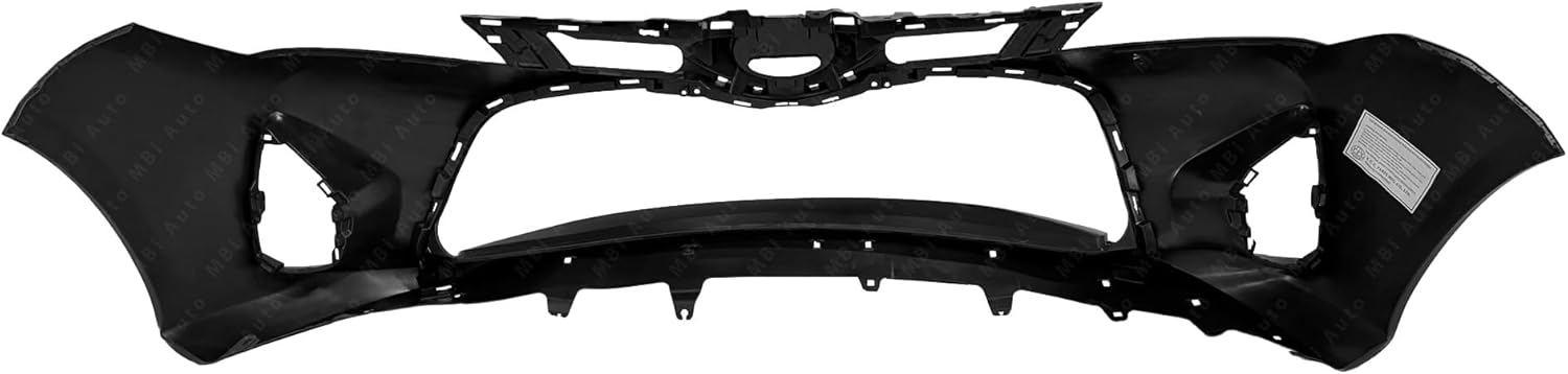 BUMPERS THAT DELIVER - Primered, Front Bumper Cover Fascia Compatible with 2015 2016 2017 Toyota Yaris Hatchback 15 16 17, TO1000408