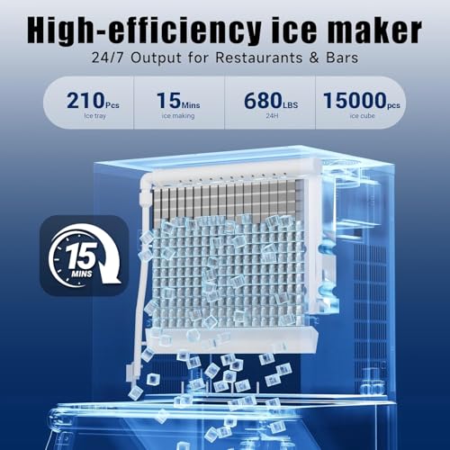 Commercial ice maker machine