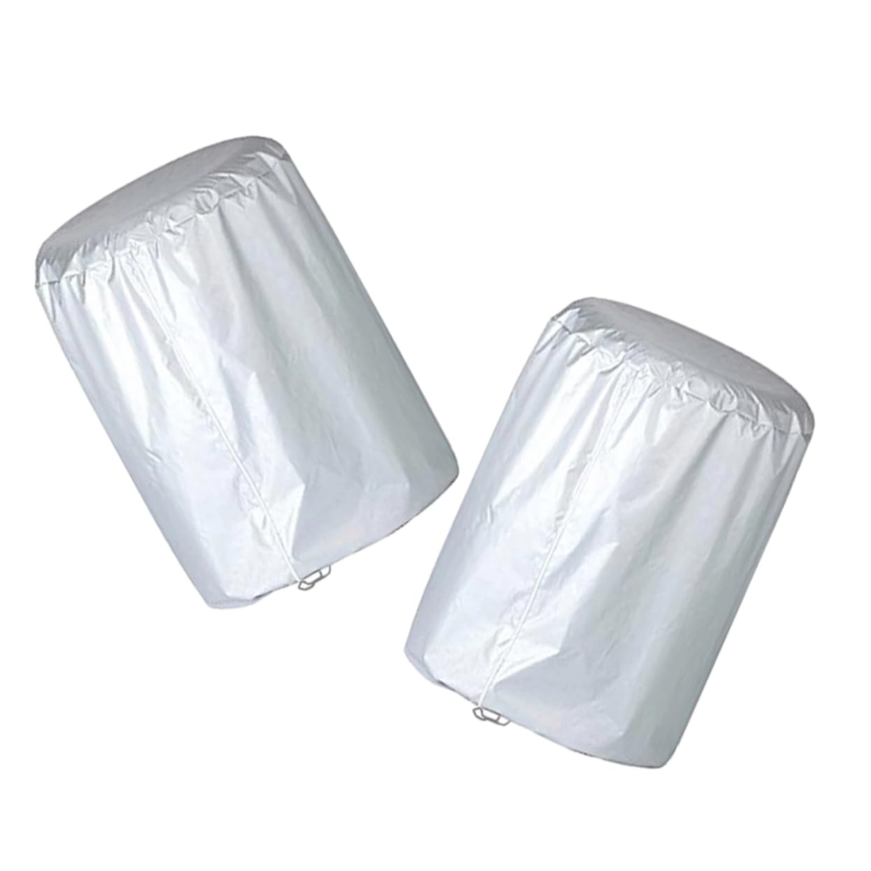 2piezas Funda para Rueda de Repuesto Resistente Intemperie para Caravanas Remolques SUV Camiones Cubierta de Neumático