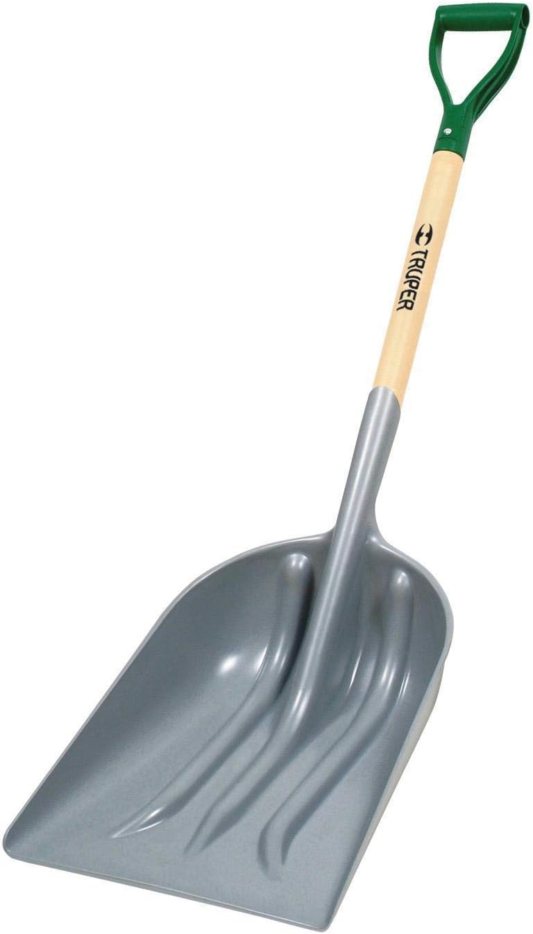 Truper 33111 Tru Pro Coal or Street Cleaner Shovel with No.2 Blade and D-Handle, 27-Inch