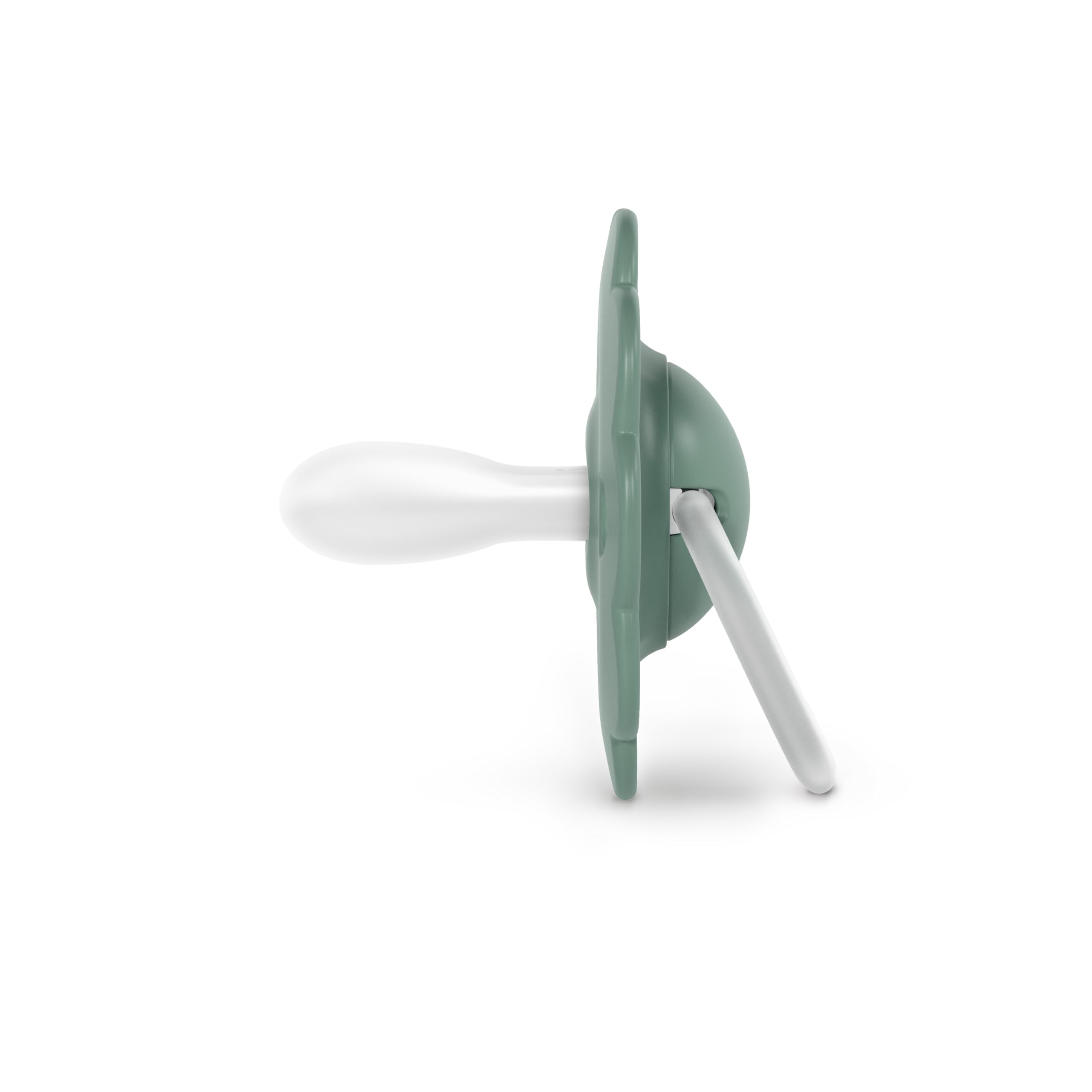 Suavinex, Chupete Bebés 6/18 Meses, con Tetina Fisiológica de Silicona SX Pro, Simétrica, Plana y Flexible, Respeta el Desarrollo Bucodental, con Anilla, Forma que Evita Rozaduras, Wonder Verde Liso — view 7