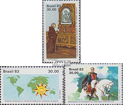 Prophila Collection Brasile Michel.-No..: 1961,1962,1976 (Completa Edizione) 1983 Neuhaus, Doganali, de Bolivar venezuelano (Francobolli per i Collezionisti) Cavalli